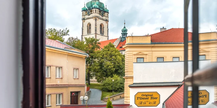 Pobyt v srdci Mělníka až pre 6 osôb: raňajky aj zľava do reštaurácie