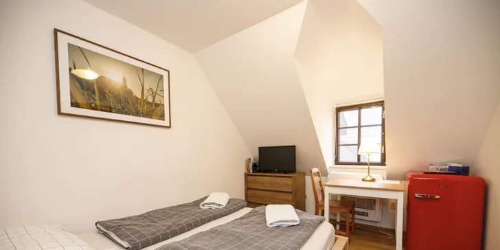 Pobyt v srdci Mělníka až pre 6 osôb: raňajky aj zľava do reštaurácie