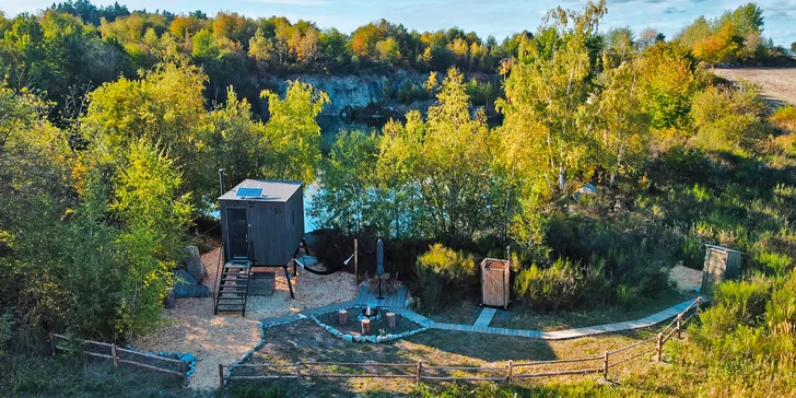 Plne vybavený posed pre 2 osoby v srdci prírody kúsok od CHKO Brdy