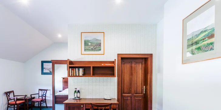 Pobyt v Lužických horách: raňajky aj fľaša prosecca a vstup do sauny