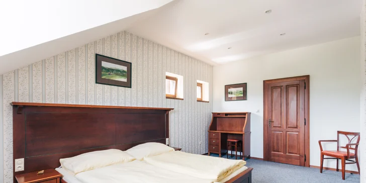 Pobyt v Lužických horách: raňajky aj fľaša prosecca a vstup do sauny