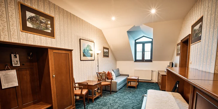 Pobyt v Lužických horách: raňajky aj fľaša prosecca a vstup do sauny