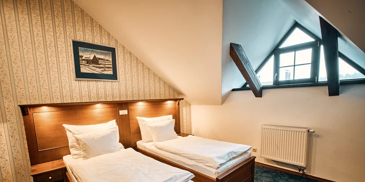 Pobyt v Lužických horách: raňajky aj fľaša prosecca a vstup do sauny