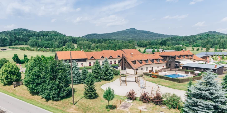 Pobyt v Lužických horách: raňajky aj fľaša prosecca a vstup do sauny