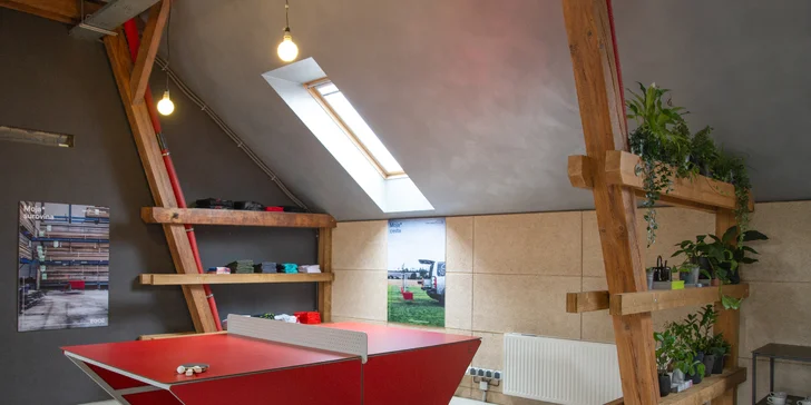 Bílovice: netradičné ubytovanie v mezonetovom apartmáne na Poli dizajnu