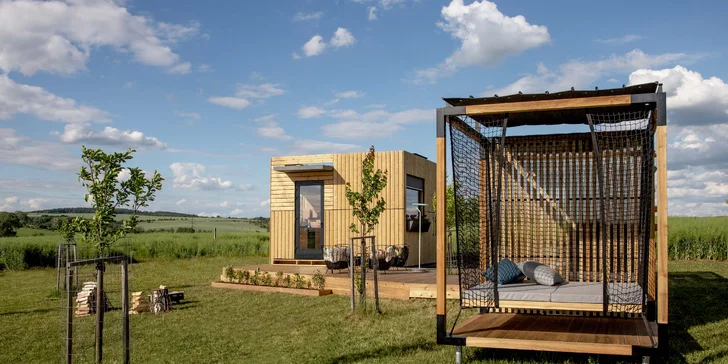 Netradičné ubytovanie v ulite: domček s premyslenými detailmi až pre 5 osôb