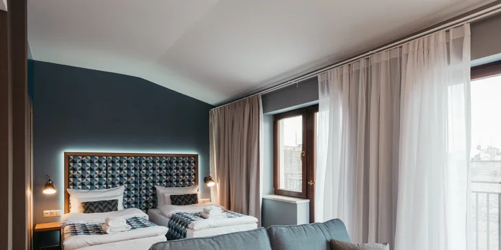Spoznajte Krakov zblízka: 4* boutique hotel s raňajkami, 1 km od tržnice Sukiennice