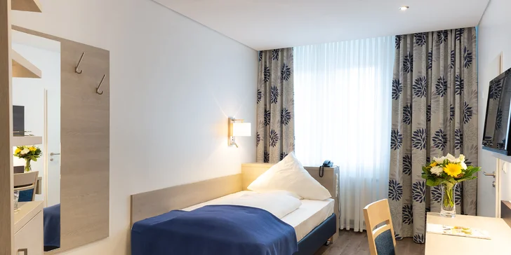 Pobyt v Norimbergu s raňajkami a neobmedzeným wellness: hotel pri stanici, až 2 deti zdarma