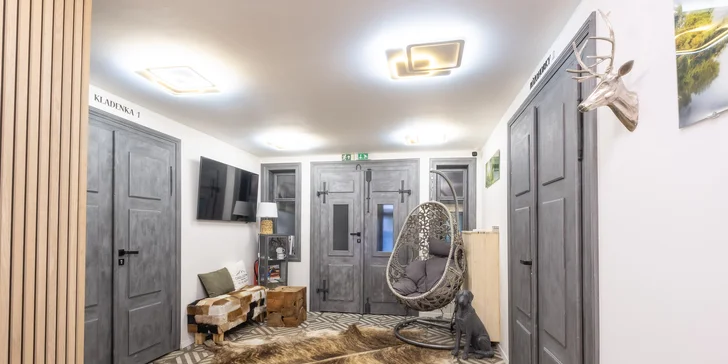 Pobyt v Peci pod Sněžkou až pre 6 osôb: raňajky, fľaša vína aj sauna