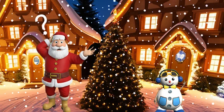 Vianočné dobrodružstvo: Nájdite strateného Mikuláša!