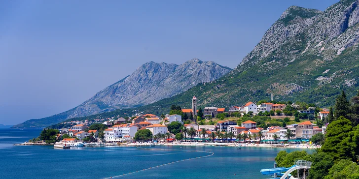 Dovolenka v chorvátskom Gradaci: 4* hotel pri pláži, s raňajkami alebo polpenziou