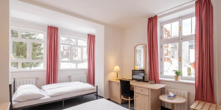 Pobyt v Peci pod Sněžkou: strava, privátny vstup do sauny a welcome drink