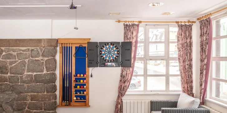 Pobyt v Peci pod Sněžkou: strava, privátny vstup do sauny a welcome drink