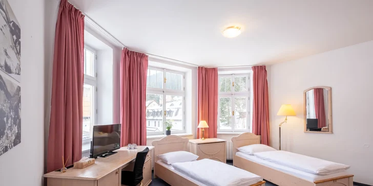 Pobyt v Peci pod Sněžkou: strava, privátny vstup do sauny a welcome drink