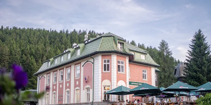 Pobyt v Peci pod Sněžkou: strava, privátny vstup do sauny a welcome drink