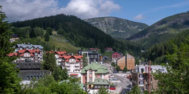 Pobyt v Peci pod Sněžkou: strava, privátny vstup do sauny a welcome drink