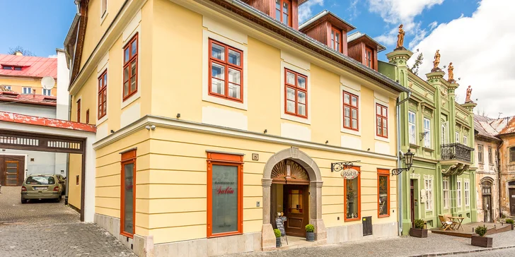 Jedinečné historické apartmány v romantickej Banskej Štiavnici