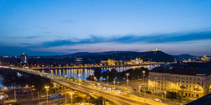 Pobyt v Budapešti na nábreží Dunaja s raňajkami