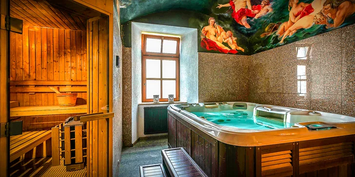 Romantický pobyt v kaštieli s vínom vlastnej produkcie a skvelým jedlom