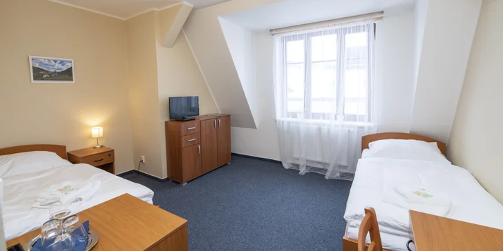 Naberte sily v Tepliciach: oddychový pobyt v kúpeľnom meste s raňajkami a sektom