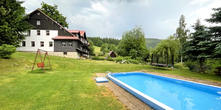 Turistická chata v Krkonošiach až pre 6 osôb: polpenzia aj zľava na saunu