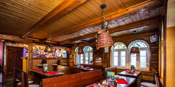 Turistická chata v Krkonošiach až pre 6 osôb: polpenzia aj zľava na saunu