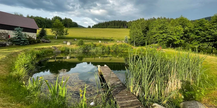 Turistická chata v Krkonošiach až pre 6 osôb: polpenzia aj zľava na saunu