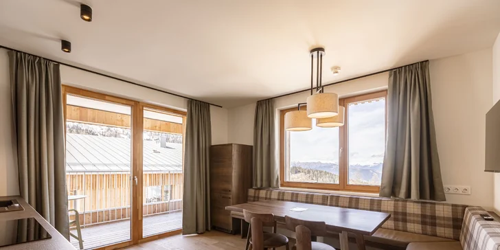 Nové krásne apartmány v rakúskych Alpách so saunou až pre 4 osoby