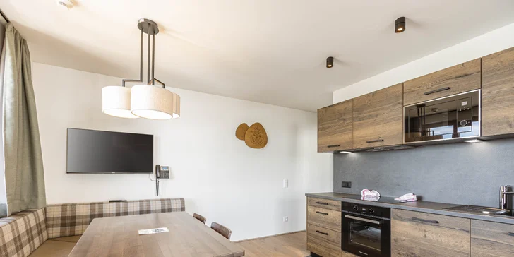 Nové krásne apartmány v rakúskych Alpách so saunou až pre 4 osoby