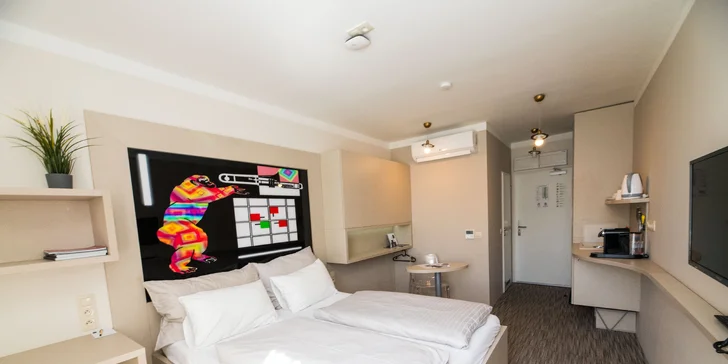 Dizajnový smarthotel v Olomouci: pobyt kúsok od centra s možnosťou privátnej sauny