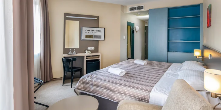 4* hotel v Budapešti s raňajkami a welcome drinkom