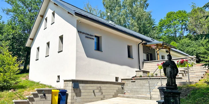 Apartmány v Krkonošiach s 3 hod. privátnym wellness pre dvoch aj rodinu