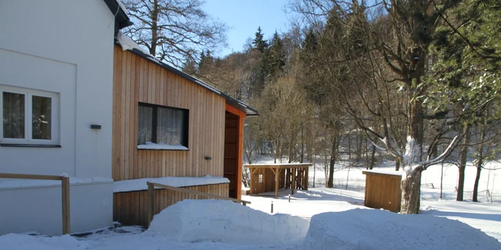 Pohodový pobyt v Jeseníkoch: krásne ubytovanie, privátna sauna aj vínna pivnica