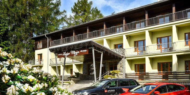 Pobyt v hoteli s raňajkami aj wellness v nádhernej prírode Tatranskej Lomnice