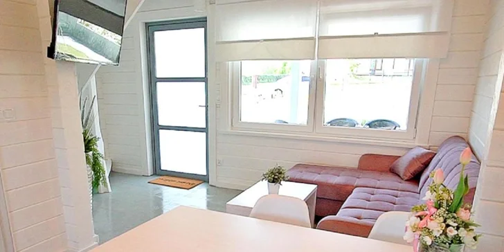 Rodinná dovolenka pri Balte v mestečku Rewal: moderné domčeky s plne vybavenou kuchyňou, 500 m od pláže