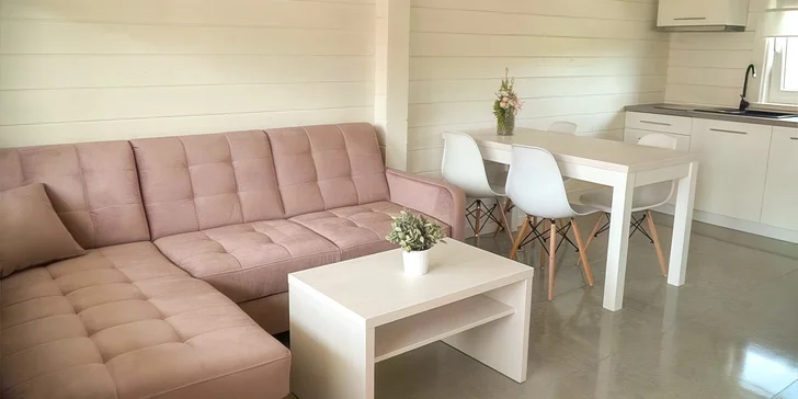 Rodinná dovolenka pri Balte v mestečku Rewal: moderné domčeky s plne vybavenou kuchyňou, 500 m od pláže