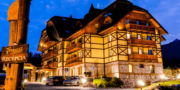 Pobyt v priestranných 4* apartmánoch v Tatranskej Lomnici