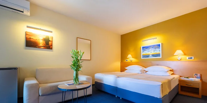 Dovolenka v chorvátskom Gradaci: 4* hotel pri pláži, s raňajkami alebo polpenziou