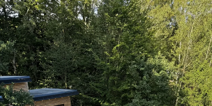 Kúsok pokoja pod skalou v Jizerkách: ubytovanie v tiny house a 2 hodiny v privátnej saune