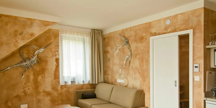 Krásne apartmány uprostred Hrubého Jeseníka: kuchynka aj krytá terasa