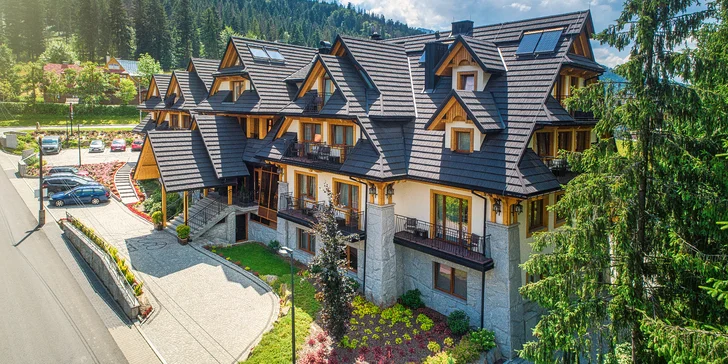 Skvelý oddych v útulnom Hoteli Gold**** v Zakopanom s wellness a stravou