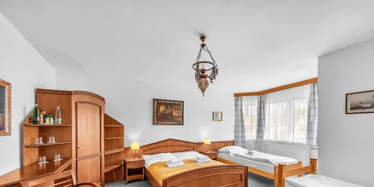 Oddych v pokojnej časti Mariánskych Lázní: pobyt s jedlom aj wellness procedúrami