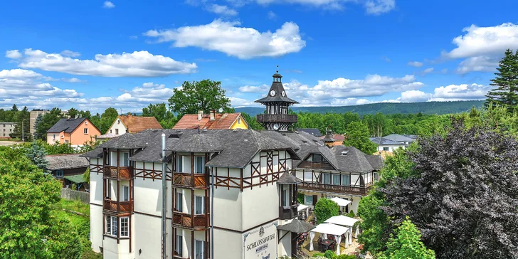 Oddych v pokojnej časti Mariánskych Lázní: pobyt s jedlom aj wellness procedúrami