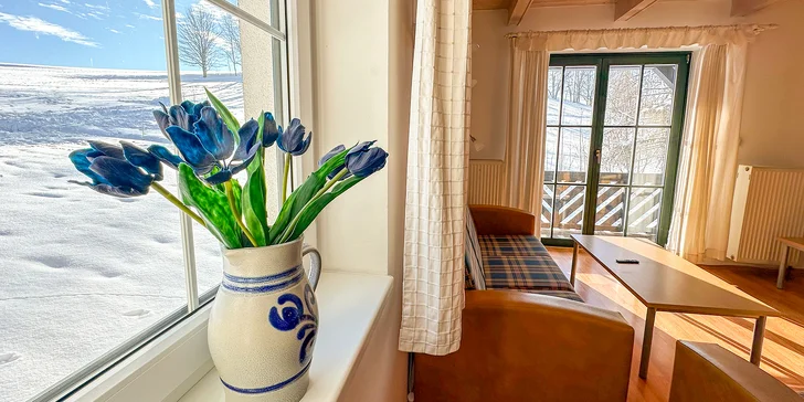 Chaty v Čistej v Krkonošiach až pre 8 osôb: zjazdovky, výlety a v lete bazén