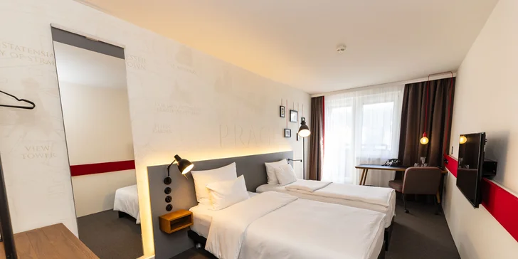 Pobyt v Prahe: moderný hotel v Karlíne s raňajkami, blízko metra aj električky