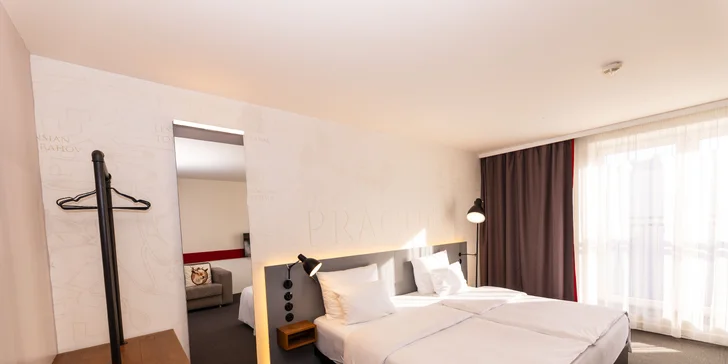 Pobyt v Prahe: moderný hotel v Karlíne s raňajkami, blízko metra aj električky