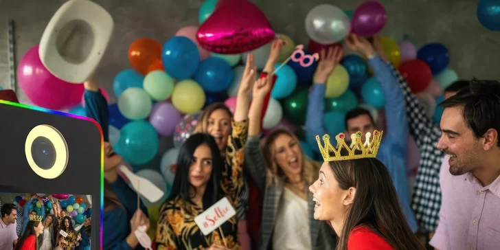 Zábavné fotky z každej párty! Prenájom fotobúdky s neobmedzenou tlačou a rekvizitami