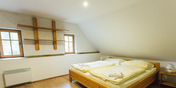 Pobyt v plne vybavenej chalupe alebo zrube až pre 11 osôb v Lužických horách