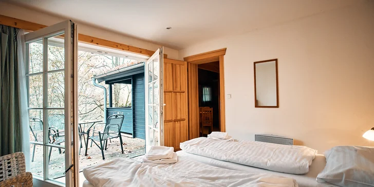 Pobyt v plne vybavenej chalupe alebo zrube až pre 11 osôb v Lužických horách