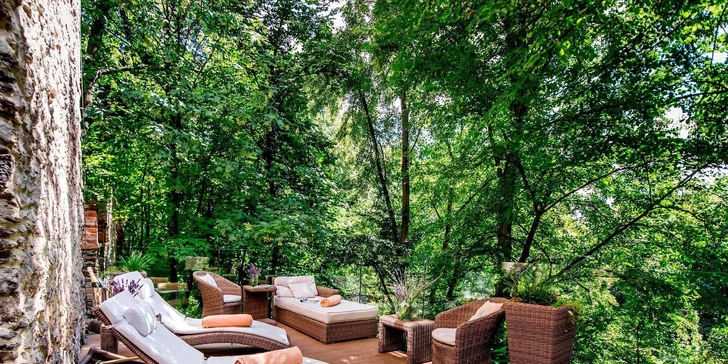 Luxusný adults only zámok s neobmedzeným vstupom do Spa by L'Occitane a raňajkami alebo polpenziou